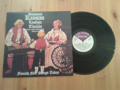 Matti Ja Pirjo Bergström : Suomen Kansan Lauluja lp mint/nm