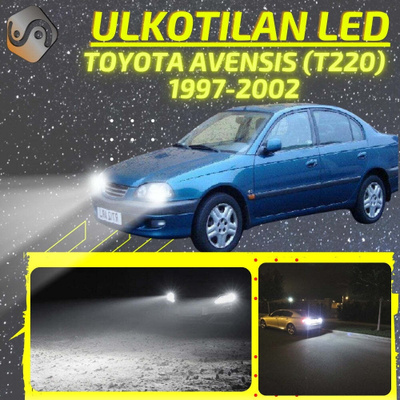 AVENSIS (T220) 1997-2002 Ulkoiset LED -valot