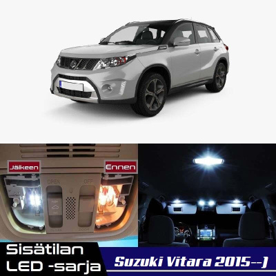 Suzuki Vitara (LY) Sisätilan LED-sarja 9-osainen