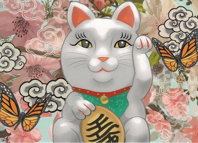 Maneki Neko (postikortti)
