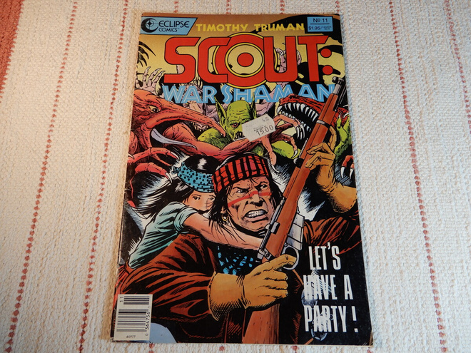 ECLIPSE COMICS : SCOUT  11-1989