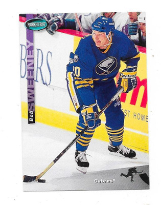 1994-95 Parkhurst #SE17 Bob Sweeney , Buffalo Sabres