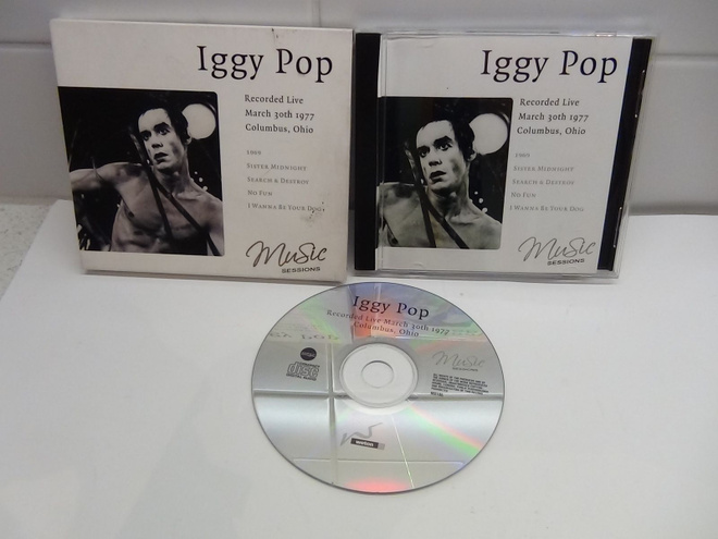 IGGY POP RECORDED LIVE MARCH 1977 COLUMBUS, OHIO