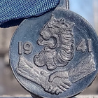 Bakeliitti Talkookunniamerkki. 1941. Halkaisija - 25 mm. - pikkukuva 5