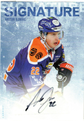 2016-17 Cardset ARTTURI ILOMÄKI Tappara Signature nimmari