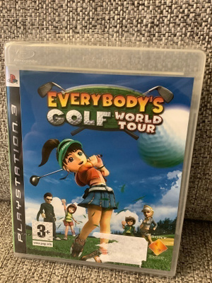 EVERYBODY´S GOLF WORLD TOUR PS3 (UUSI,MUOVEISSA)