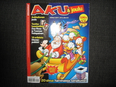 Aku & joulu keräilylehti 2013 Ilta-sanomat liite osa 6/6