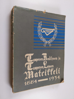 Tampereen realilyseon ja Tampereen lyseon matrikkeli 1884...