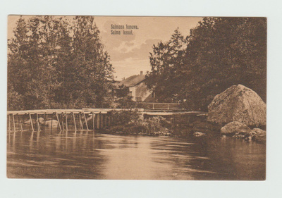 J.L: Saimaan kanava , Saima kanal (R)
