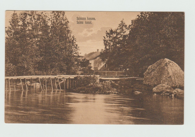 J.L:  Saimaan kanava , Saima kanal  (R)