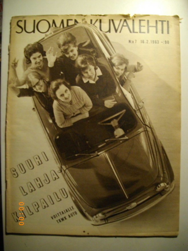 Suomen Kuvalehti Nro 7/1963 (27.1)