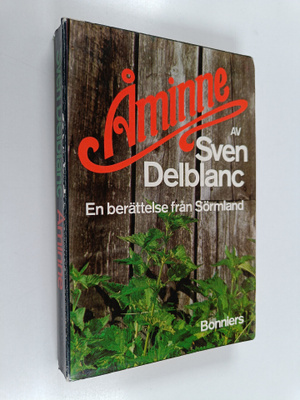 Sven Delblanc : Åminne
