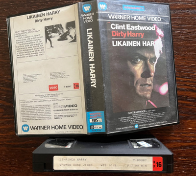 Likainen Harry VHS