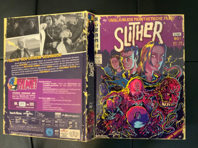 Slither Blu Ray + Dvd Mediabook