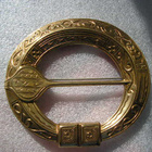 Kalevala koru pronssi solki -169 hevosenkenkäsolki - pikkukuva 4