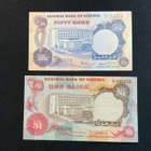 Central bank of Nigeria 50 kobo - British Africa. - pikkukuva 1