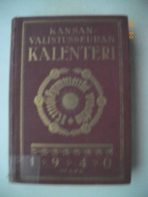 Kansanvalistusseuran kalenteri 1940 (22.5)