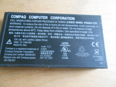 Compaq  series PPB003C  Akku..