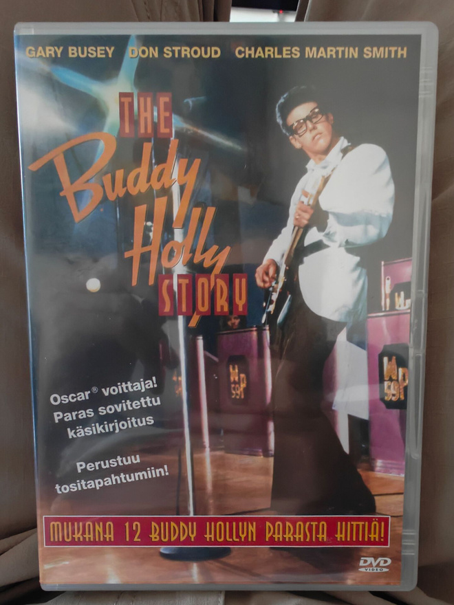 Buddy Hollyn tarina (1978) DVD Suomijulkaisu