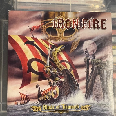 IRON FIRE - Blade Of Triumph cd (pahvikuori) Heavy Metal