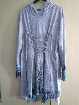 Harmaa tunika, 4xl