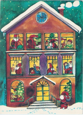 Ulla Vaajakallio: Jouluaatto kerrostalossa . SPR. kulk.-75