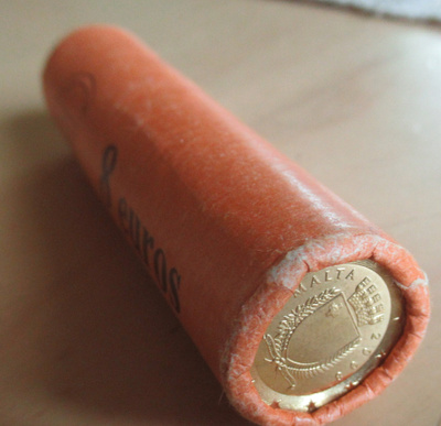 Uusi 20 centin pötky Malta 2008