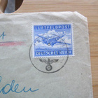 Deutsches Reick kuori kotkanpää leimoin Feldpost - pikkukuva 2