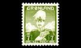 Grönlanti 3 ** Christian X 7 öre (1938)