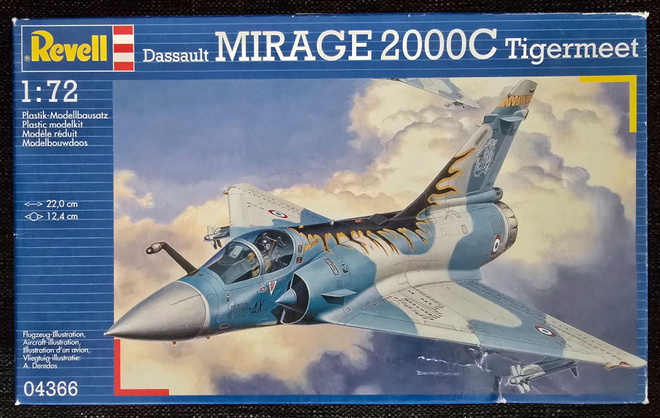 Revell Dassault Mirage 2000C Tigermeet