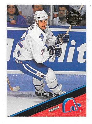 1993-94 LEAF #396 Martin Gelinas Quebec Nordiques