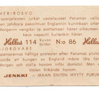 Purkkakuva Hellas MERIROSVO n:o 86 Purukumikuva - pikkukuva 2