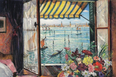 Christopher R. W. Nevinson: Venetsialainen ikkuna