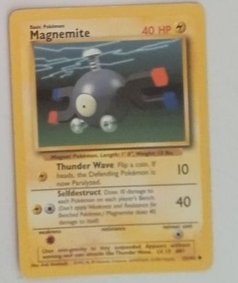 POKEMON KORTTI: MAGNEMITE  40 HP