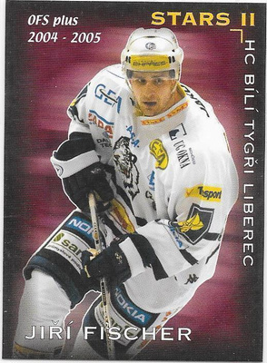 2004-05 OFS Plus Stars #S11 Jiri Fischer Liberec Tsekki