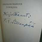 Sillanpää :  Ihmiselon ihanuus ja kurjuus (  SIGNED) - pikkukuva 1