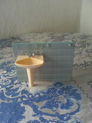 Nukkekoti Lundby pesuallas, lavuaari