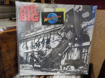 MR. BIG LEAN INTO IT VG+/EX LP PAULIN JA ERICIN NIMMAREILLA