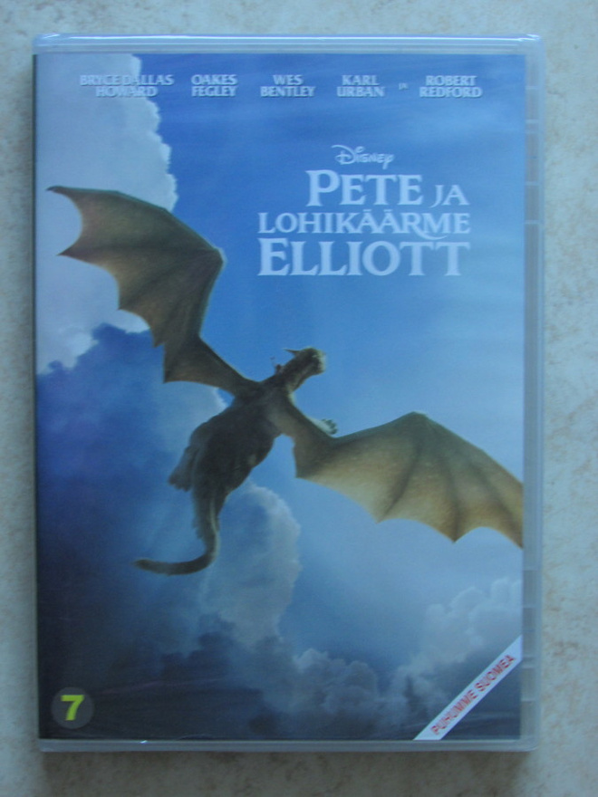 Pete ja lohikäärme Elliott, DVD. UUSI