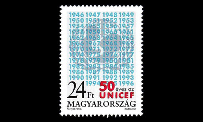 Unkari 4419 ** UNICEF 50v (1996)