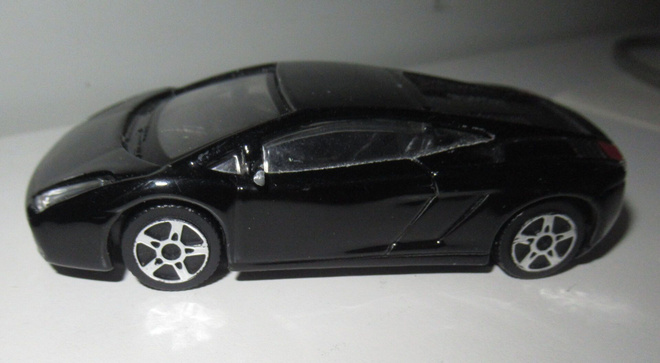 Lamborghini Gallardo 1/43 Burago auton pienoismalli