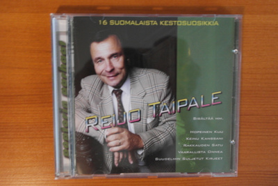 Reijo Taipale:16 suomalaista kestosuosikkia CD.Hyvä!
