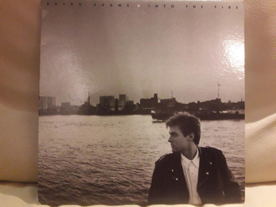 Bryan Adams LP 1987 Into The Fire
