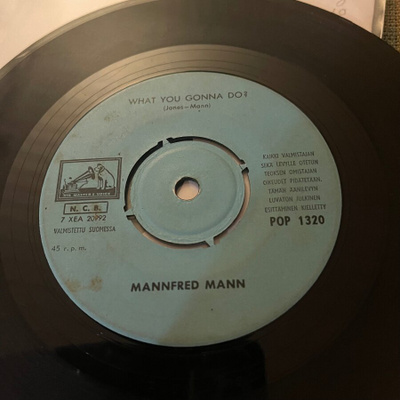 MANFRED MANN: Do Wah Diddy Diddy * +1 * FIN 1964