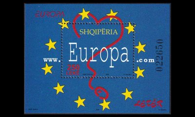 Albania 3258BL172 ** Europa kirje (2008)
