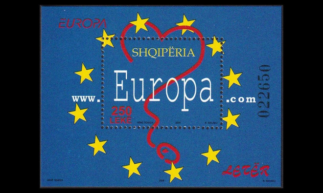 Albania 3258BL172 ** Europa kirje (2008)