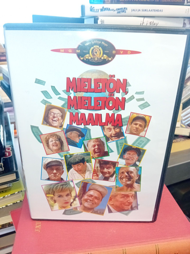 DVD Mieletön mieletön maailma  ( SIS POSTIKULU )