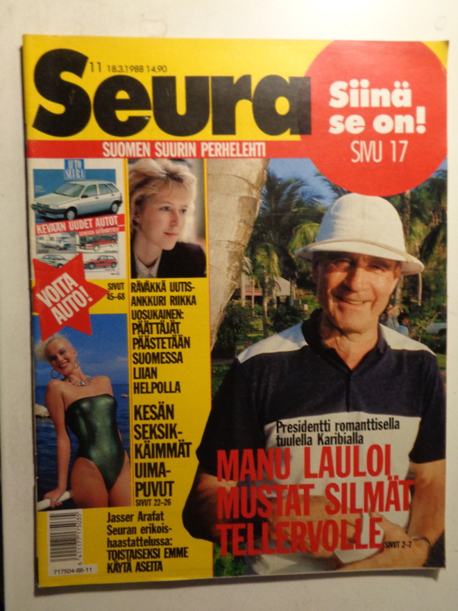 Seura lehti Nro 11/1988 (26.10)