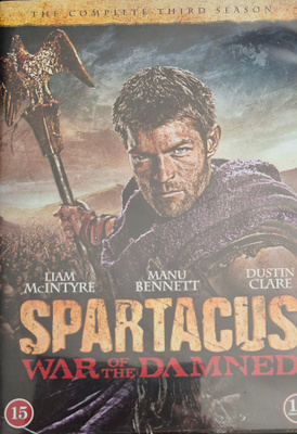 Spartacus: War of the Damned -DVD