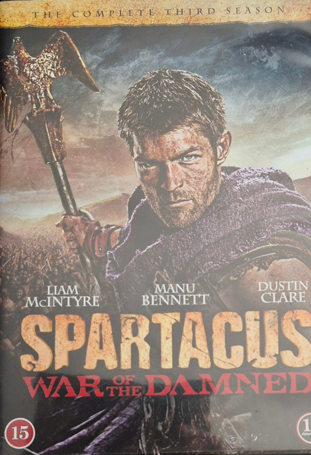 Spartacus: War of the Damned -DVD